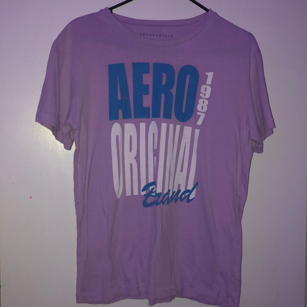 Men’s Aeropostale purple shirt